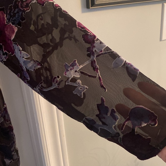 Velvet Tribal Kimono-L/XL - Picture 3 of 13